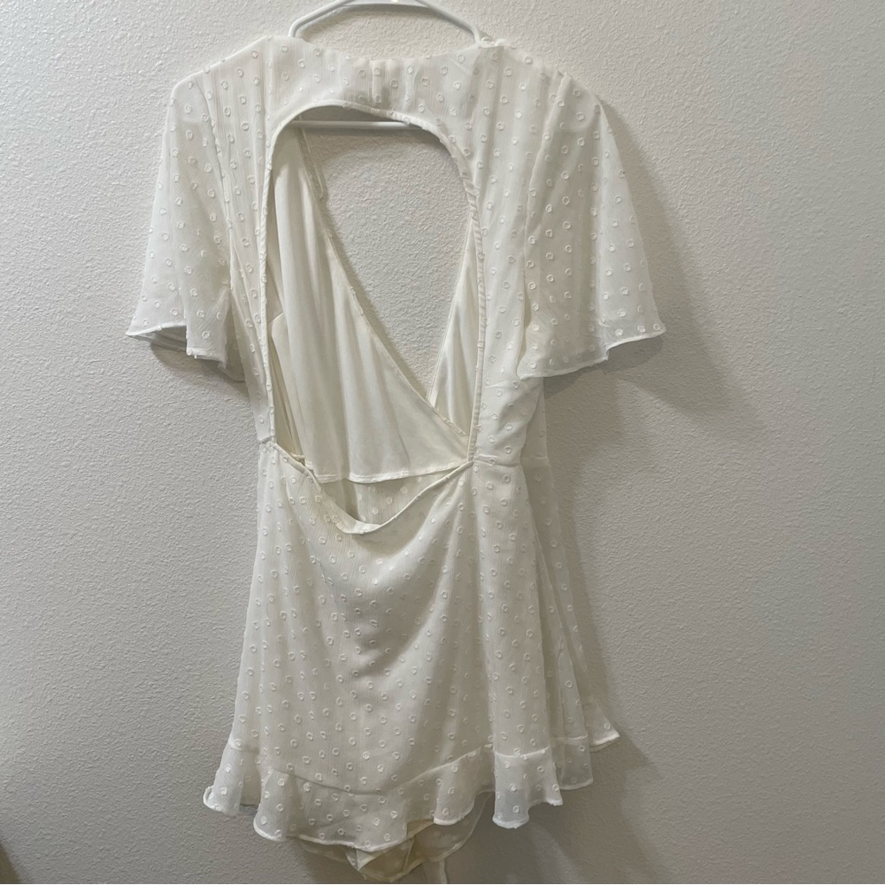 Cotton candy la romper white medium - Picture 4 of 4